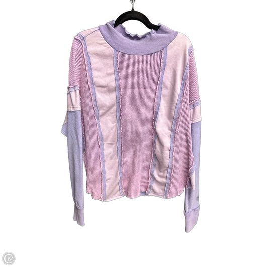 Sweatshirt Crewneck By Oli & Hali In Purple, Size: M