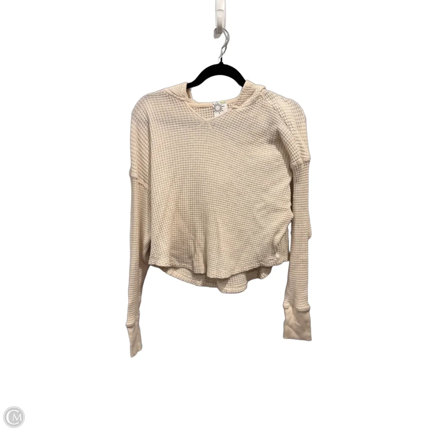 Top Long Sleeve By Offline By Aerie In Cream, Size: Xs