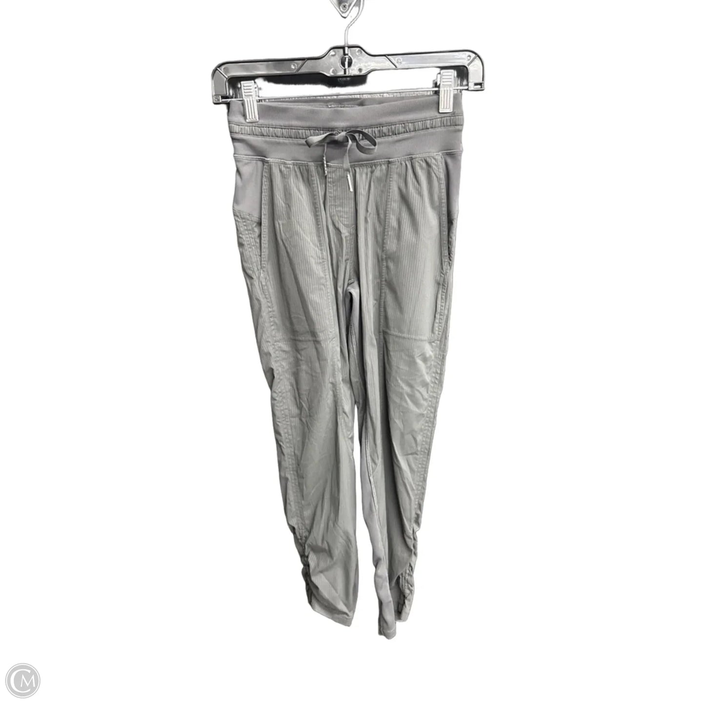 Athletic Pants By Lululemon In Grey, Size: Xs