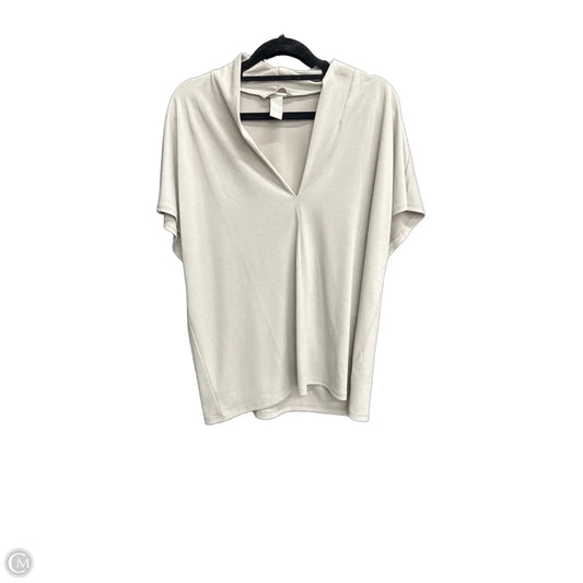 Top Sleeveless By H&m In Tortoise Shell Print, Size: L