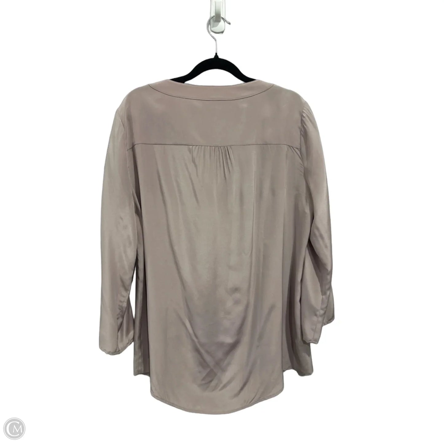 Top Long Sleeve By Bcbg In Purple, Size: M