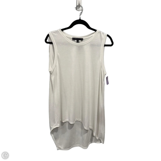 Top Sleeveless By Bcbg In White, Size: M
