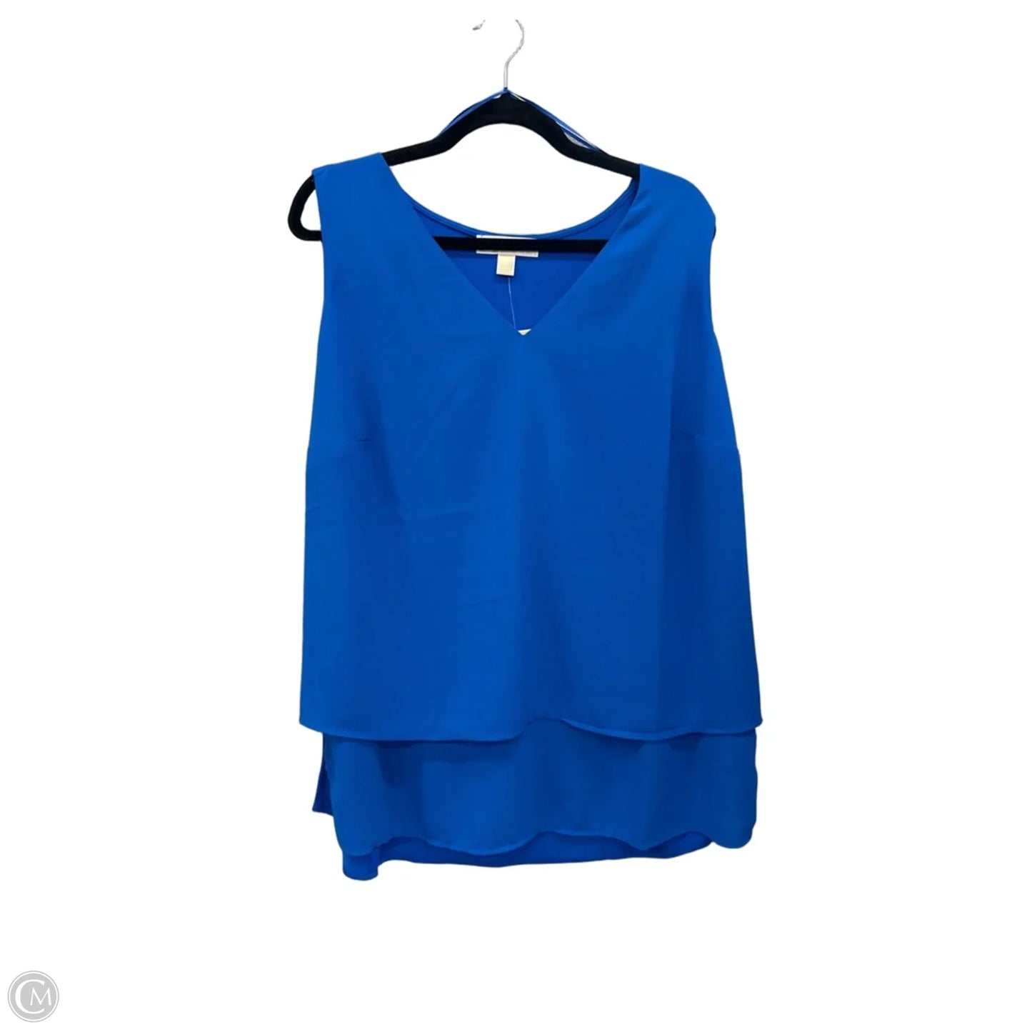 Top Sleeveless By Michael By Michael Kors In Blue, Size: Xl