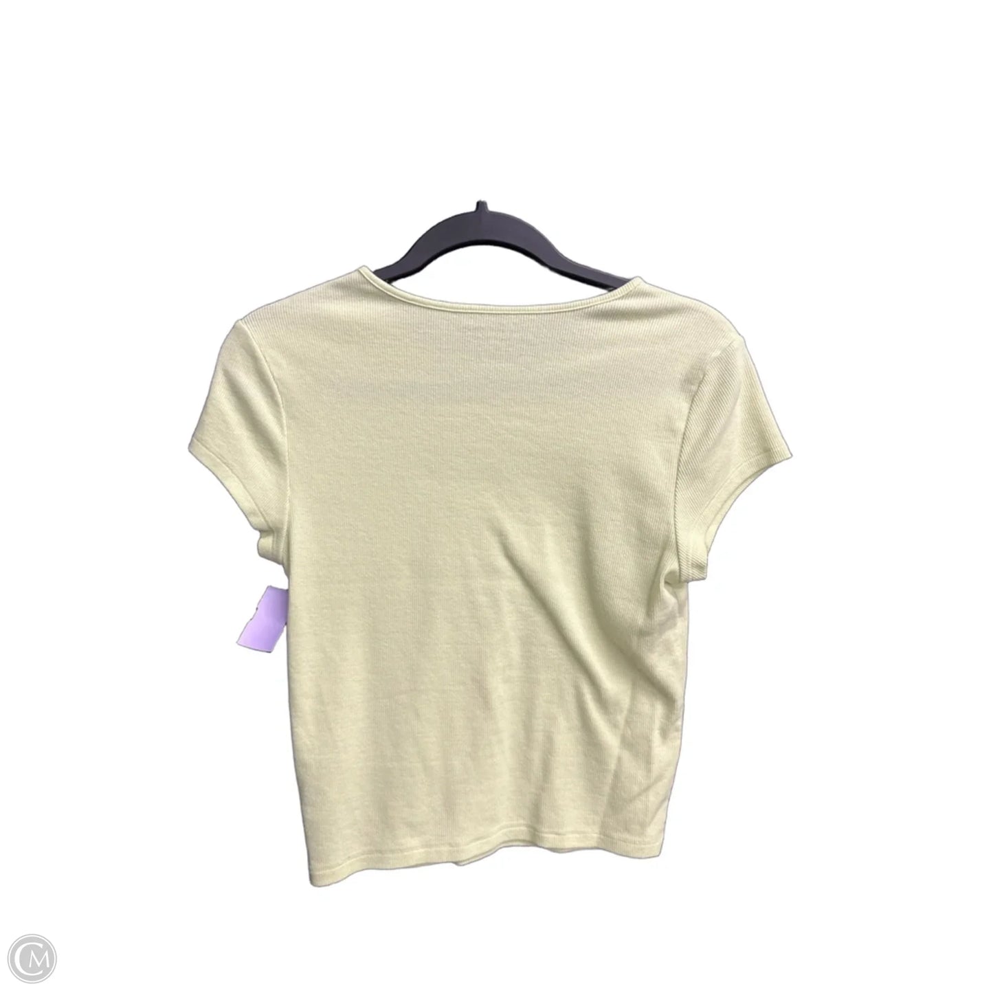 Top Short Sleeve By American Eagle In Green, Size: L