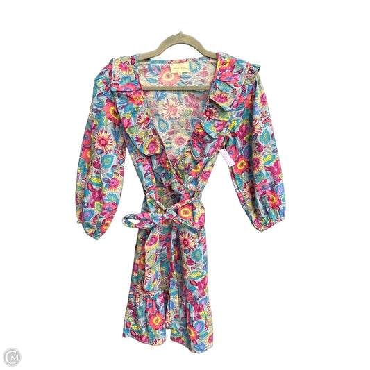 Dress Casual Midi By Melloday In Floral Print, Size: M