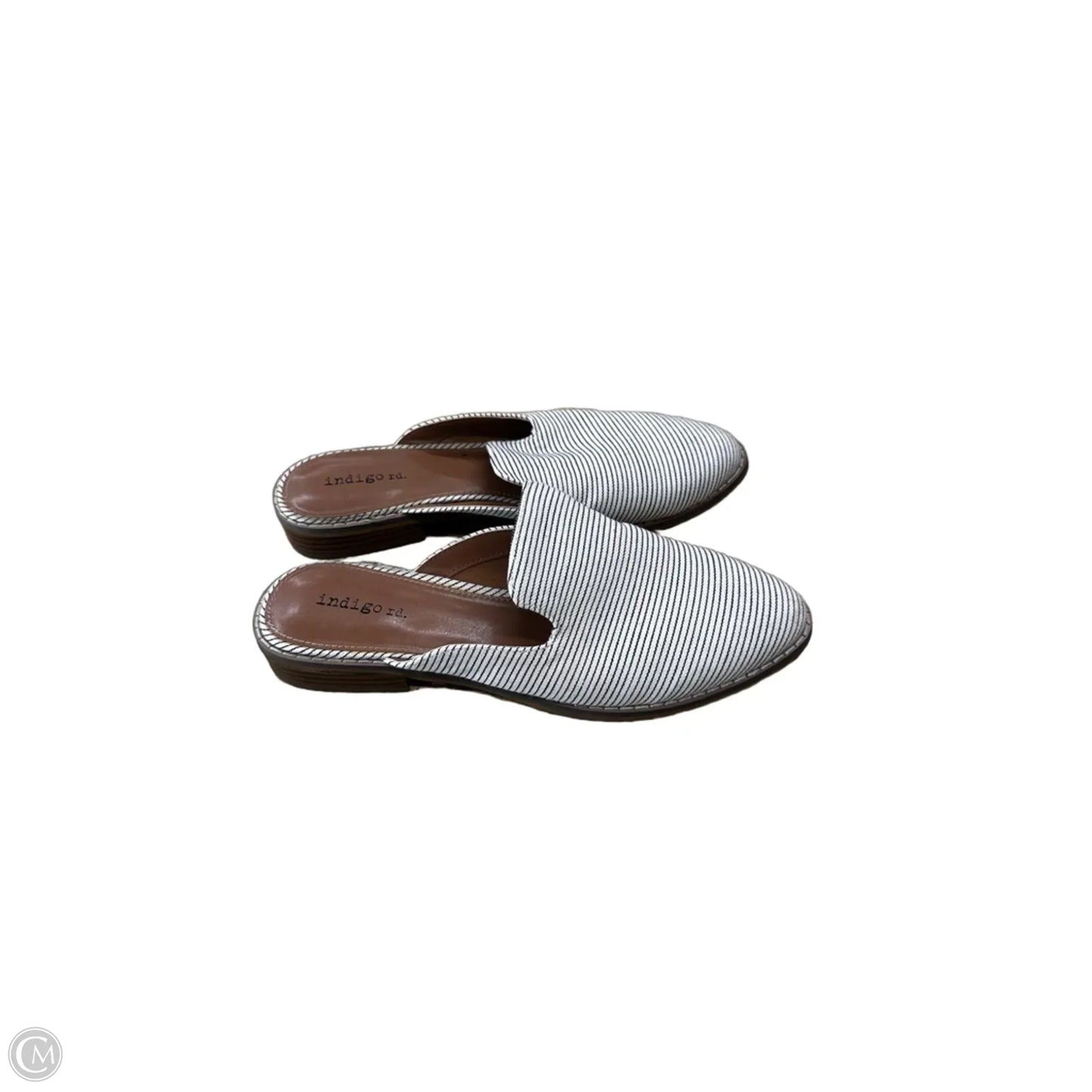 Shoes Flats By Indigo Rd In Striped Pattern, Size: 8