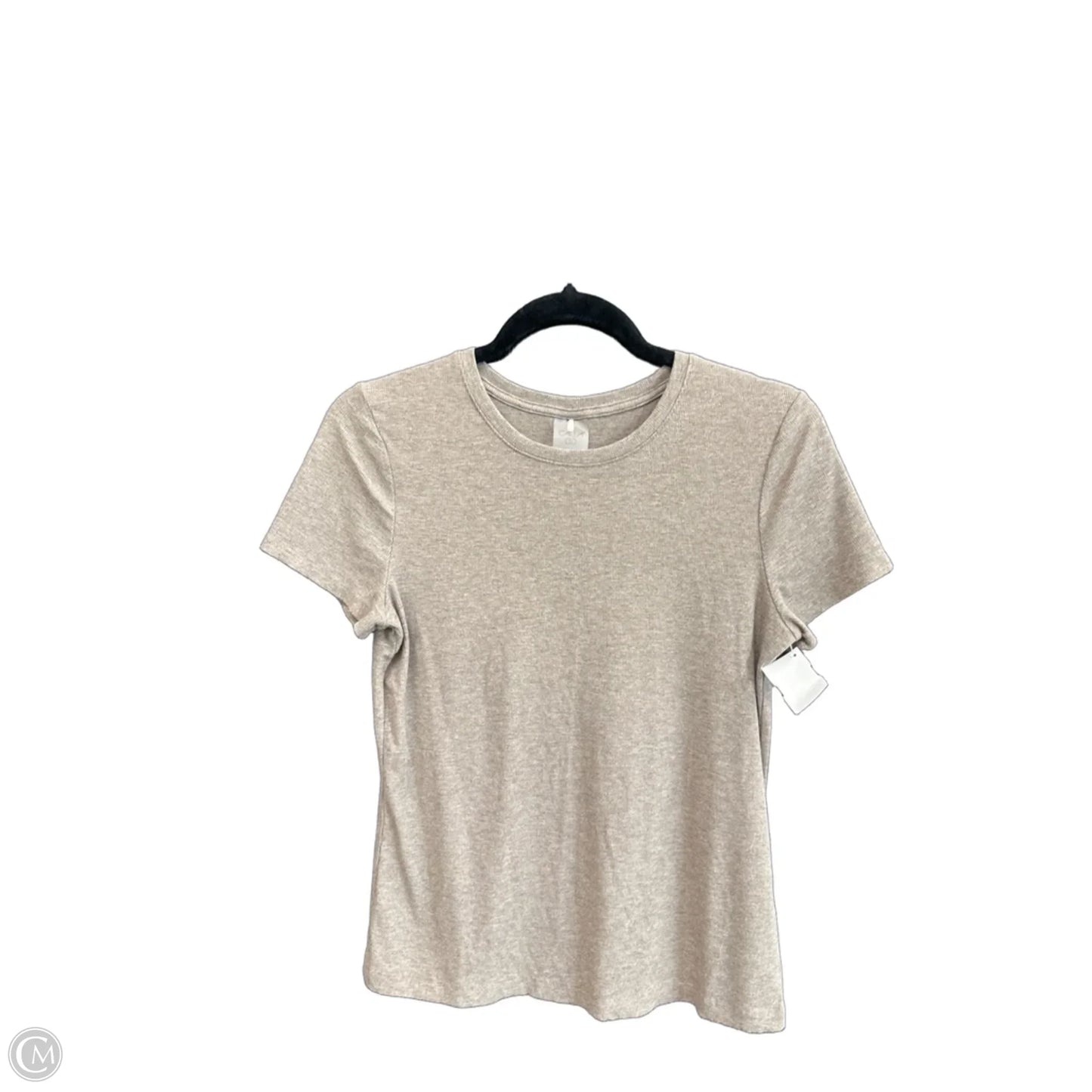 Top Short Sleeve By Calia In Brown, Size: L