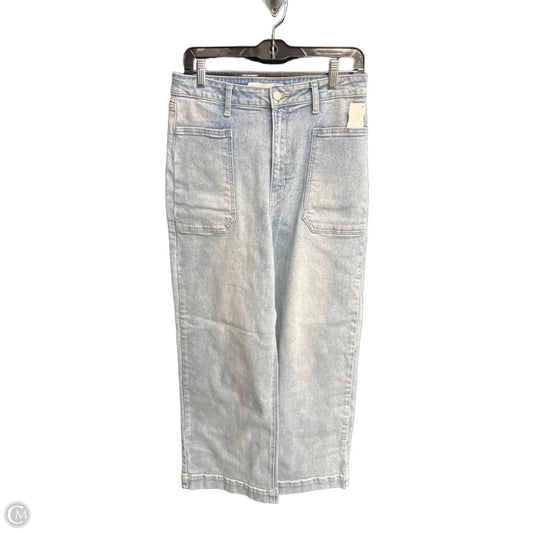 Jeans Wide Leg By Altard State In Blue Denim, Size: 8