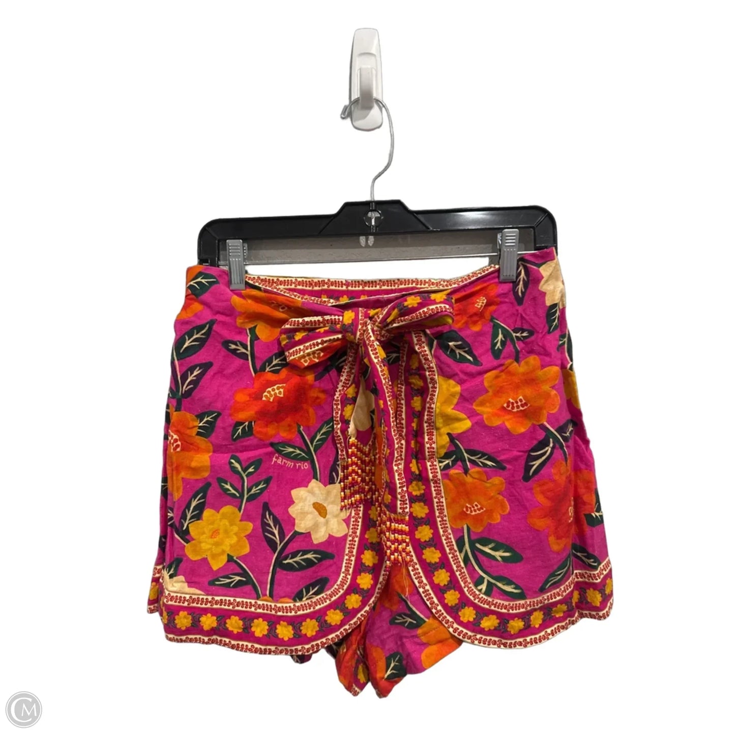 Shorts By Farm Rio In Pink, Size: M