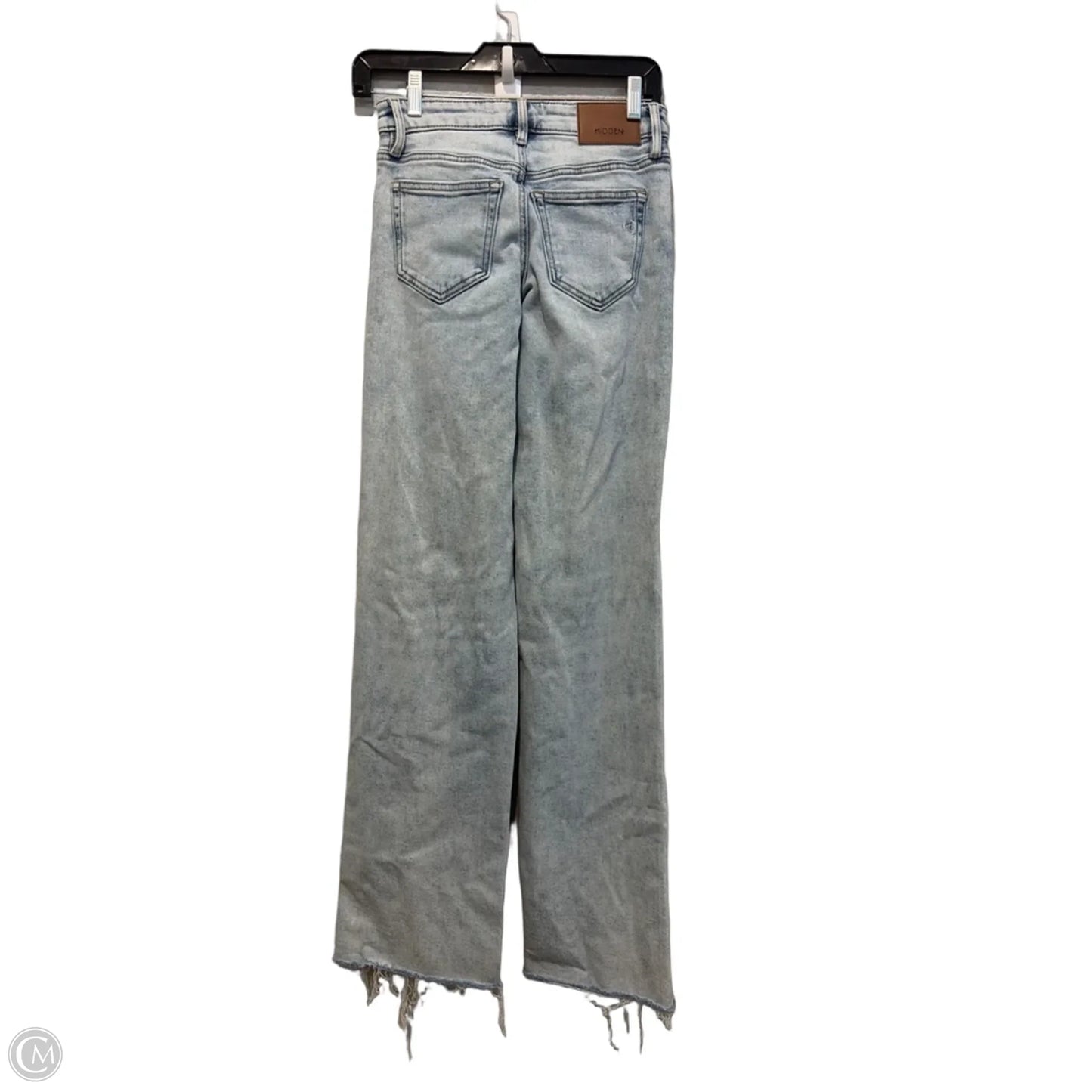 Jeans Straight By Hidden In Blue Denim, Size: 0