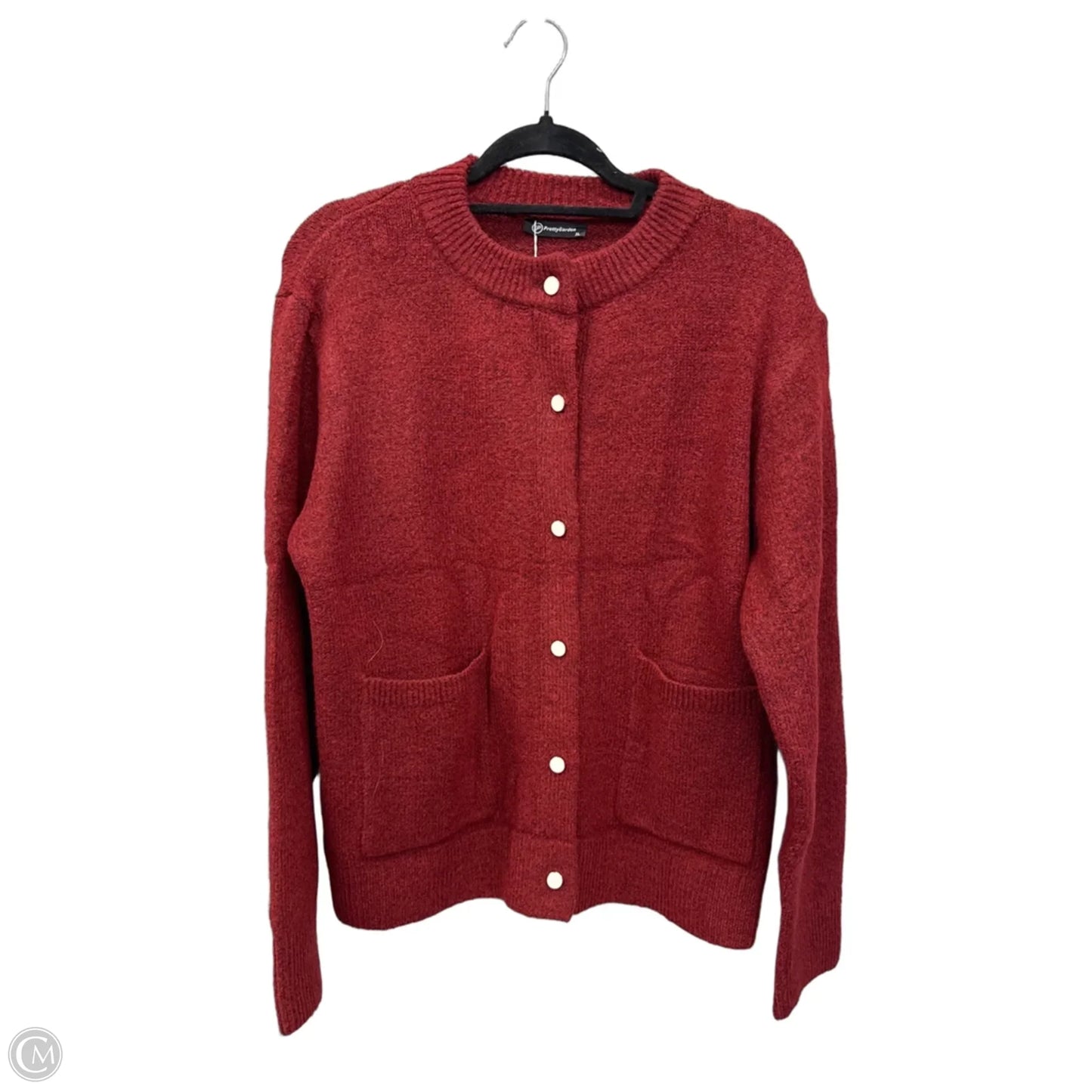 Sweater By Prettygarden In Maroon, Size: Xl