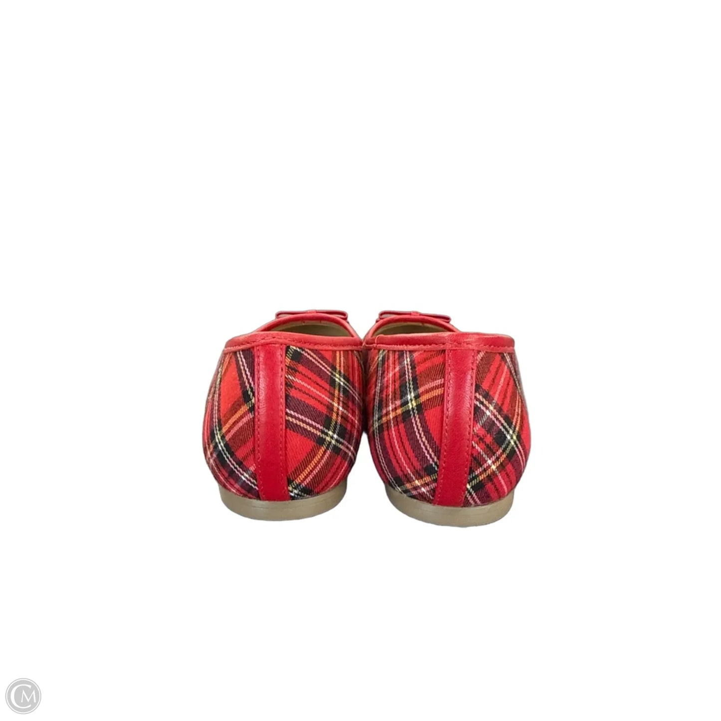 Shoes Flats By Talbots In Plaid Pattern, Size: 8.5