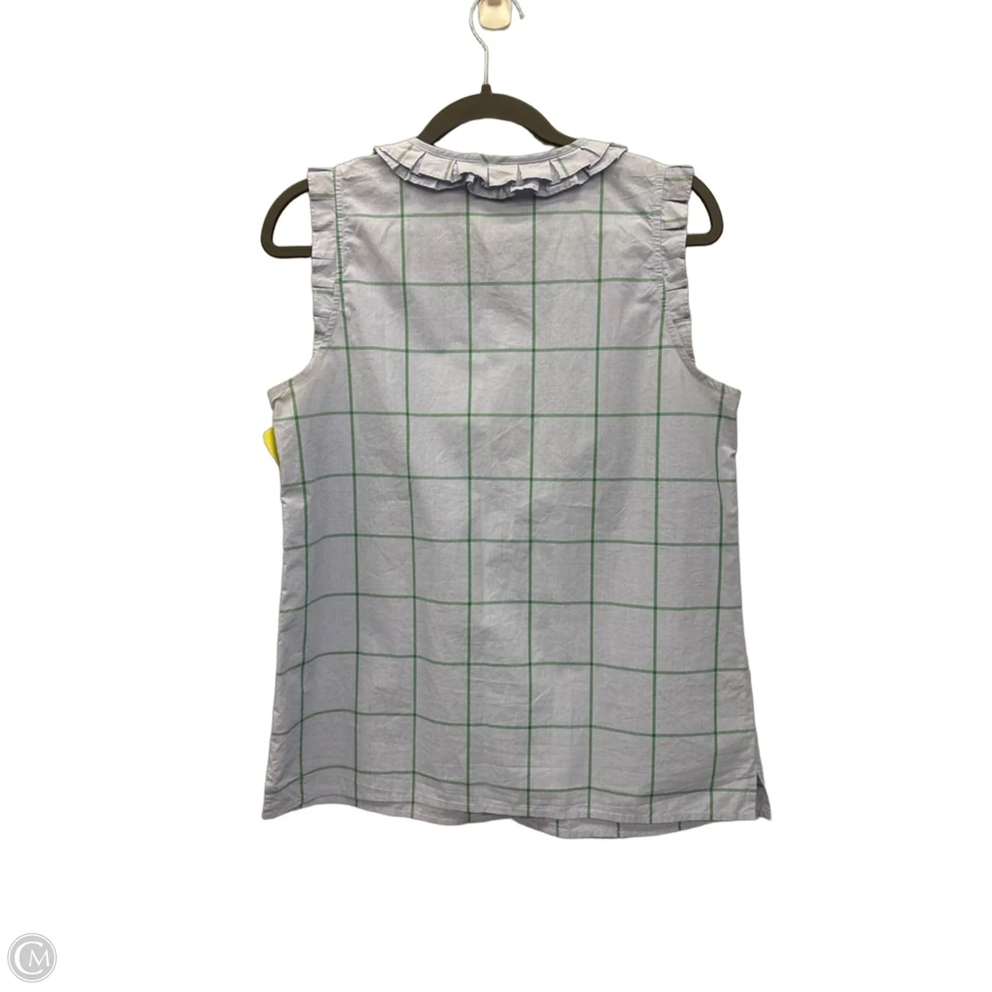 Top Sleeveless By J. Crew In Blue, Size: S