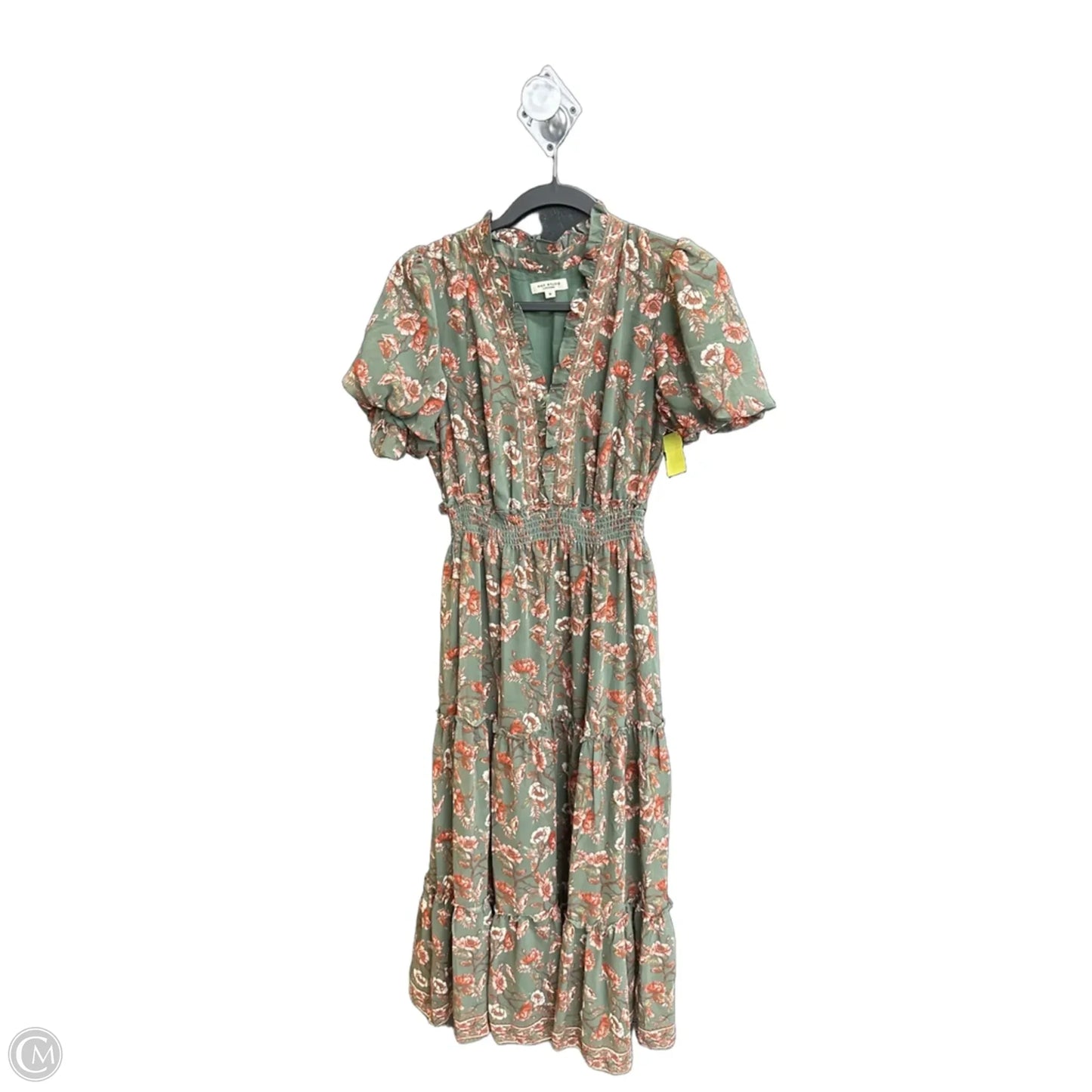 Dress Casual Maxi By Max Studio In Green, Size: M