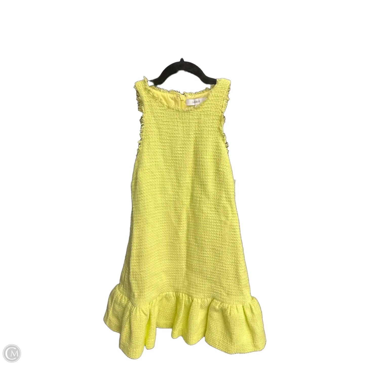 Dress Casual Maxi By Likely In Yellow, Size: 6