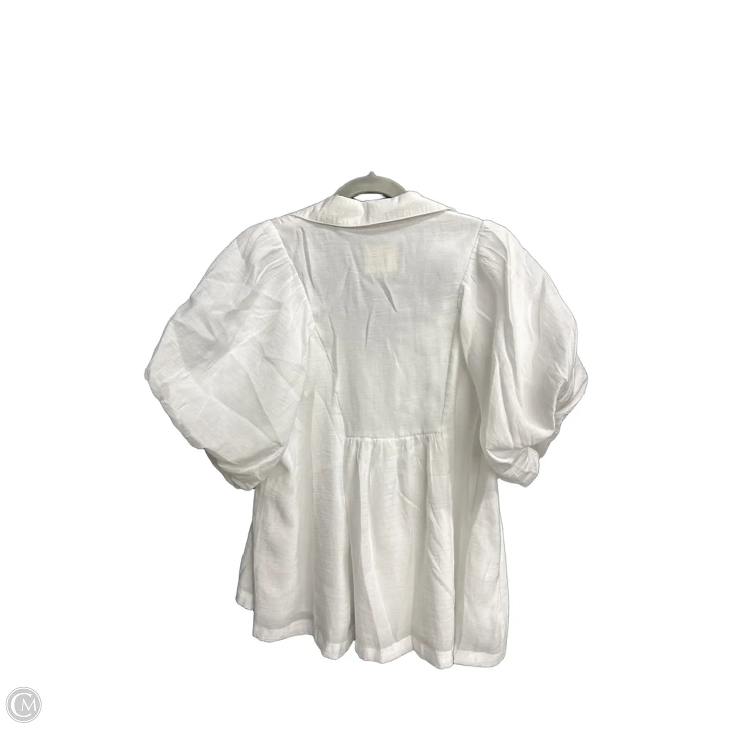 Top Short Sleeve By Umgee In White, Size: M