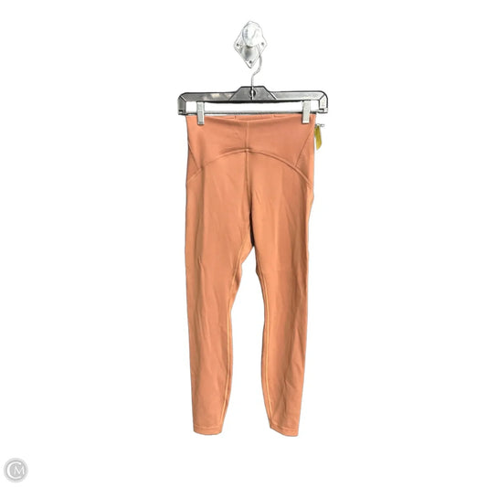 Athletic Leggings By Lululemon In Brown, Size: S