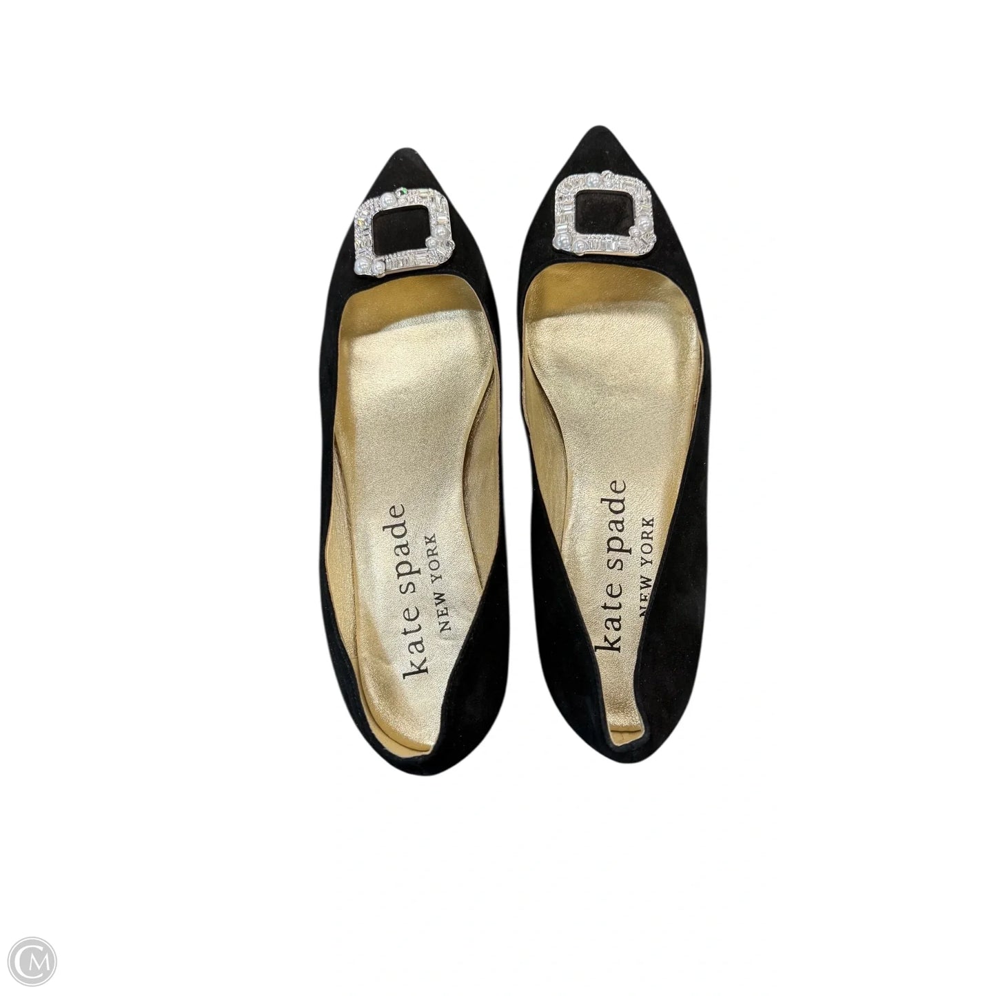 Shoes Designer By Kate Spade In Black, Size: 9.5