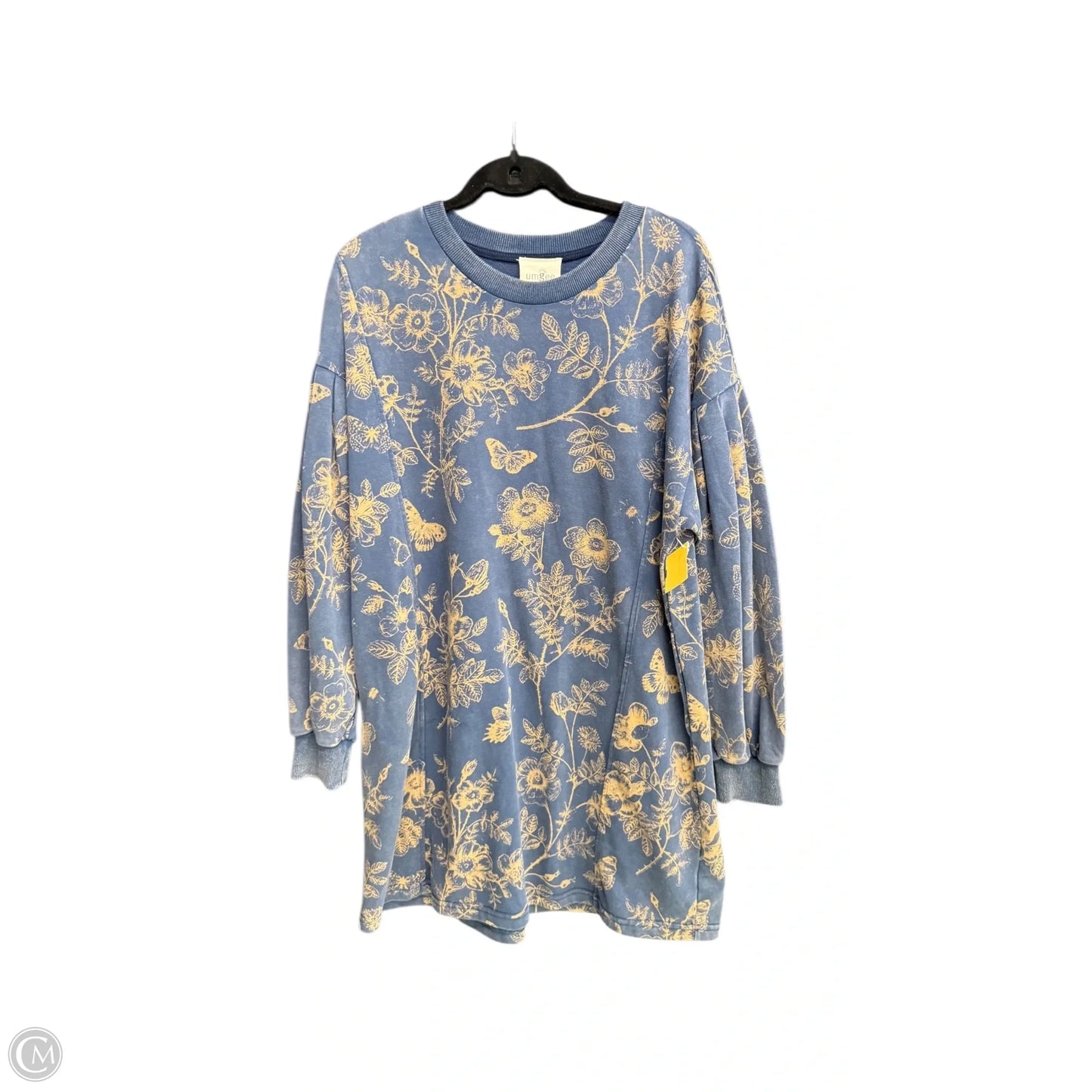 Tunic Long Sleeve By Umgee In Floral Print, Size: M