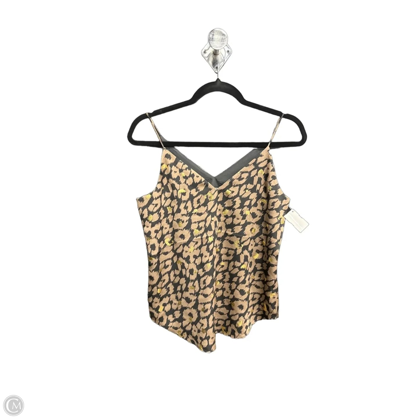 Top Sleeveless By Express In Animal Print, Size: Xs