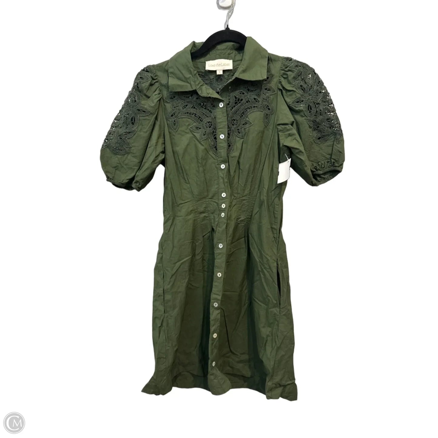 Dress Casual Midi By Clothes Mentor In Green, Size: S