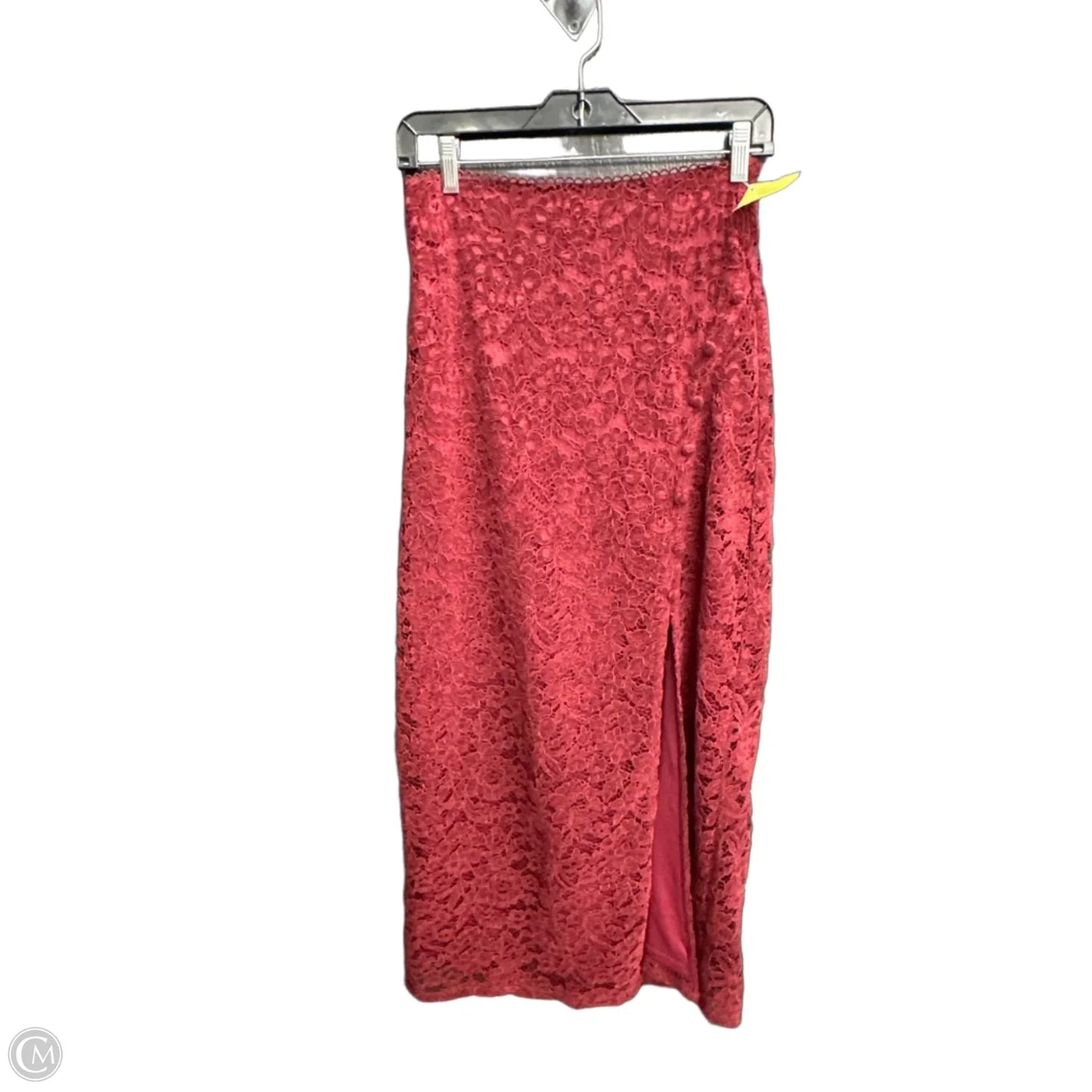 Skirt Maxi By Altard State In Maroon, Size: S