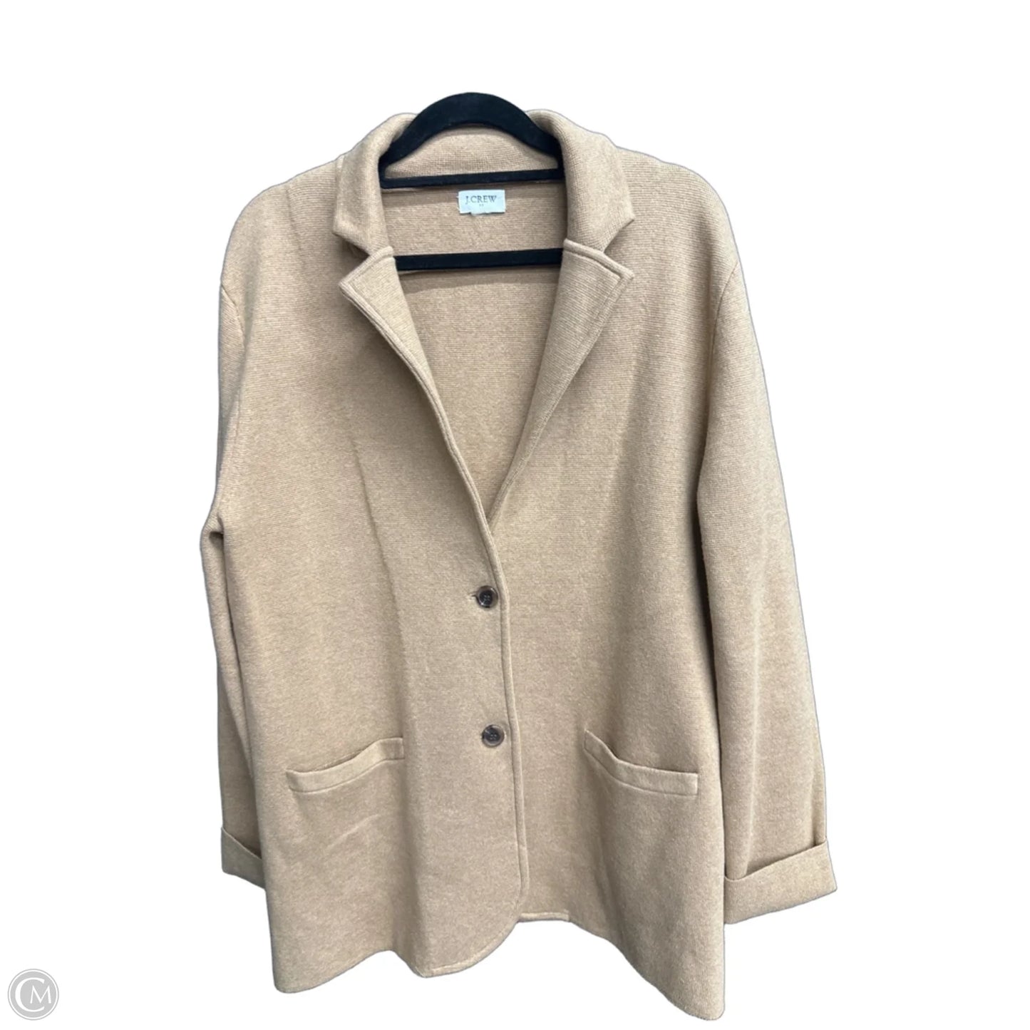 Sweater Cardigan By J. Crew In Brown, Size: L