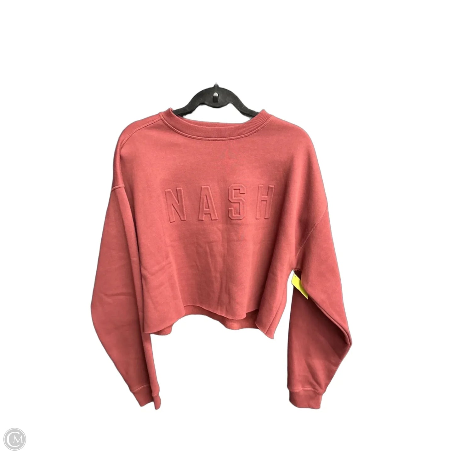 Sweatshirt Crewneck By Clothes Mentor In Maroon, Size: M