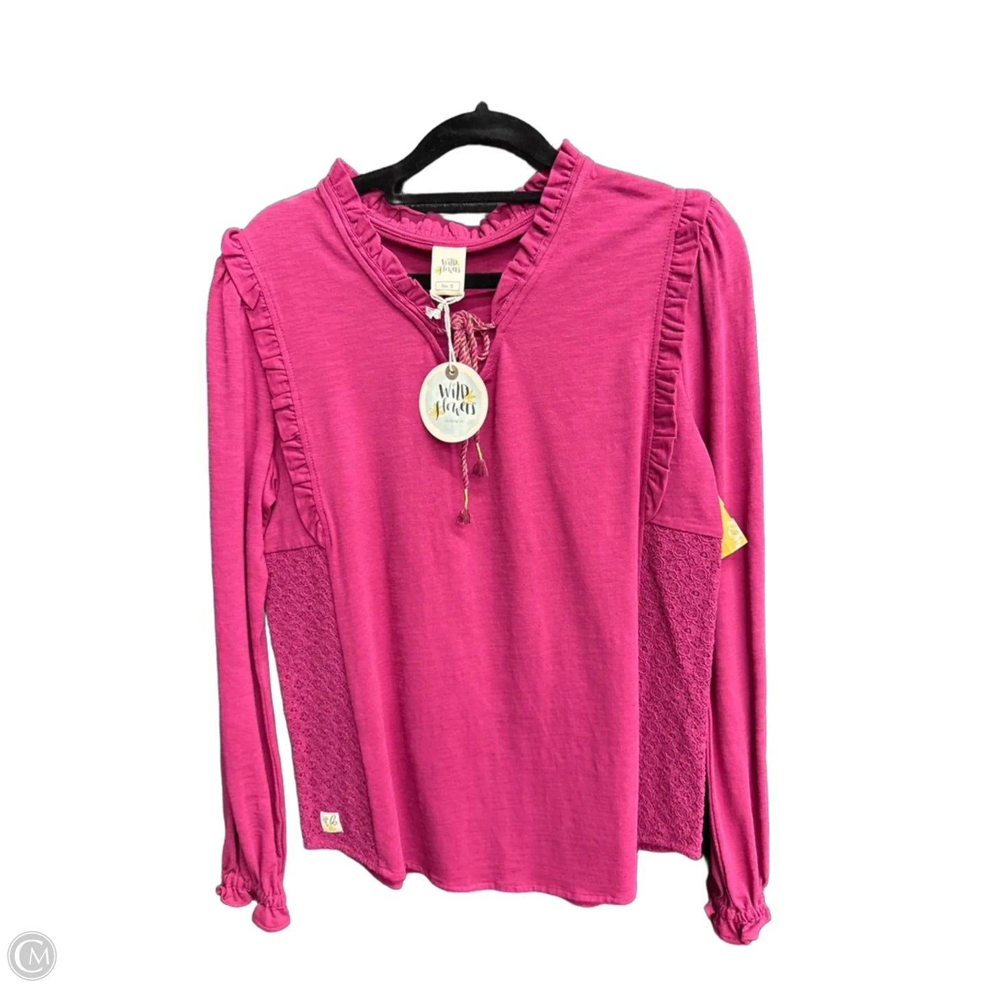 Top Long Sleeve By Clothes Mentor In Purple, Size: S