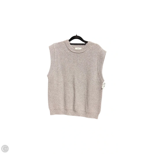 Top Sleeveless By Clothes Mentor In Grey, Size: Xl