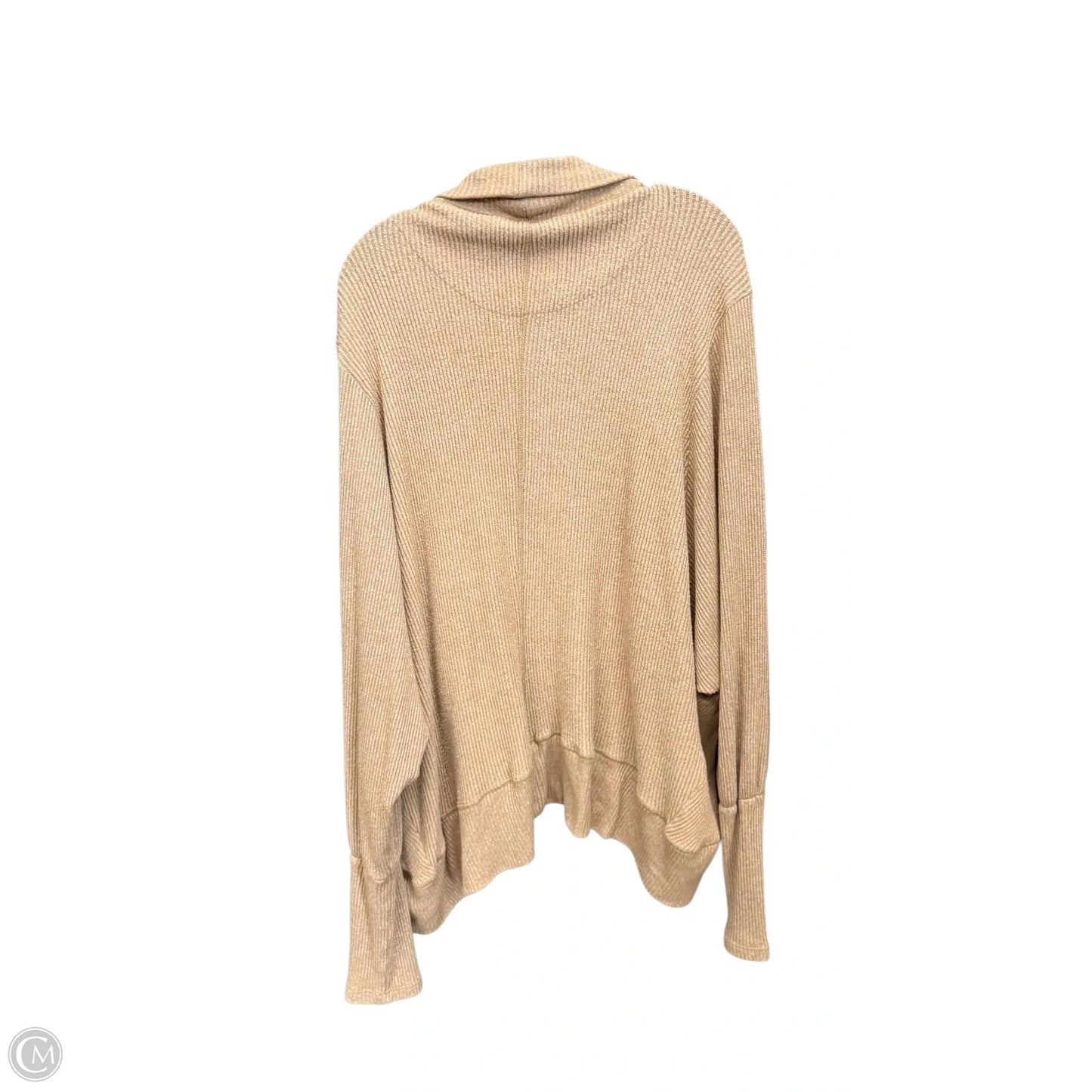 Cardigan By Maeve In Tan, Size: Xl