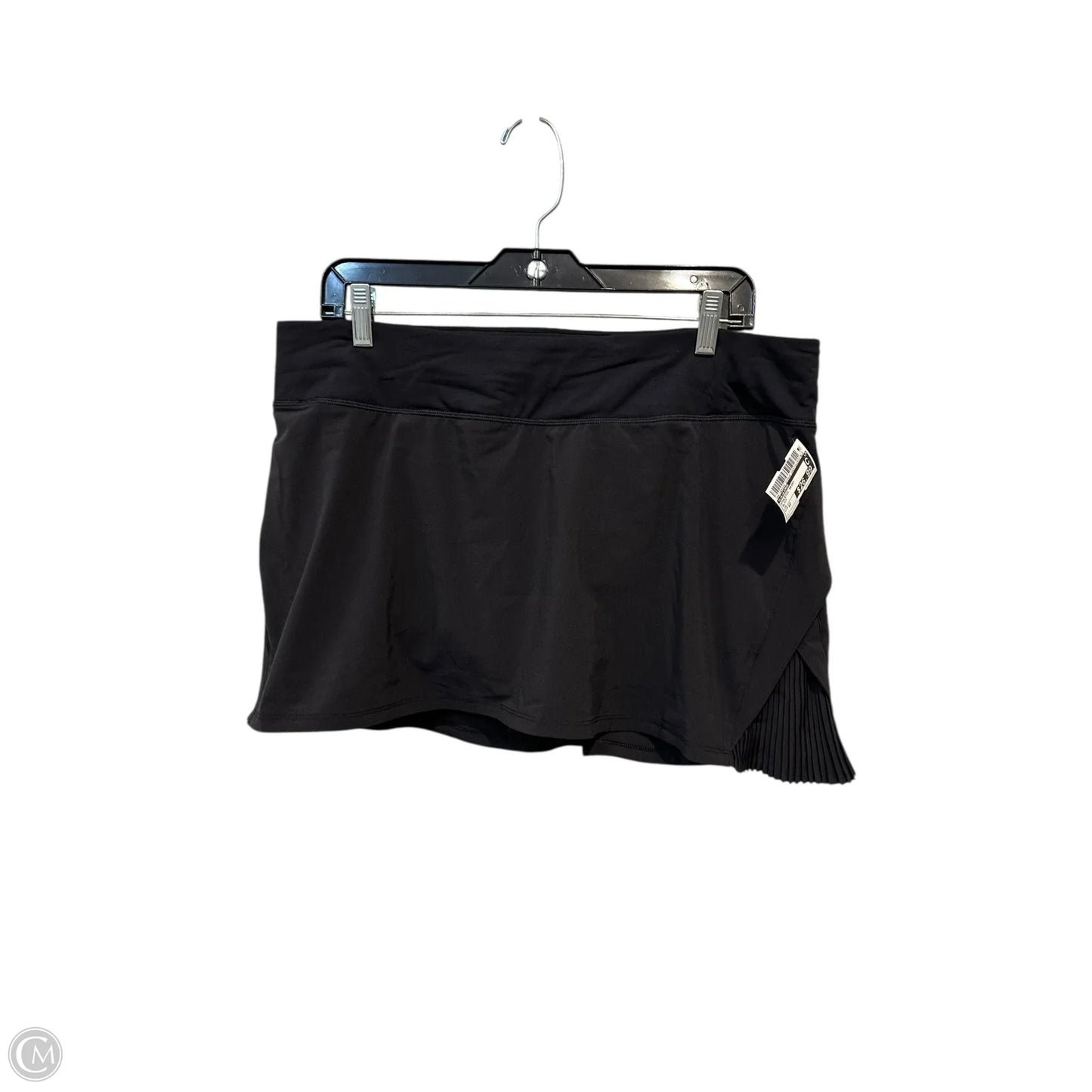 Athletic Skirt By Lululemon In Black, Size: 12