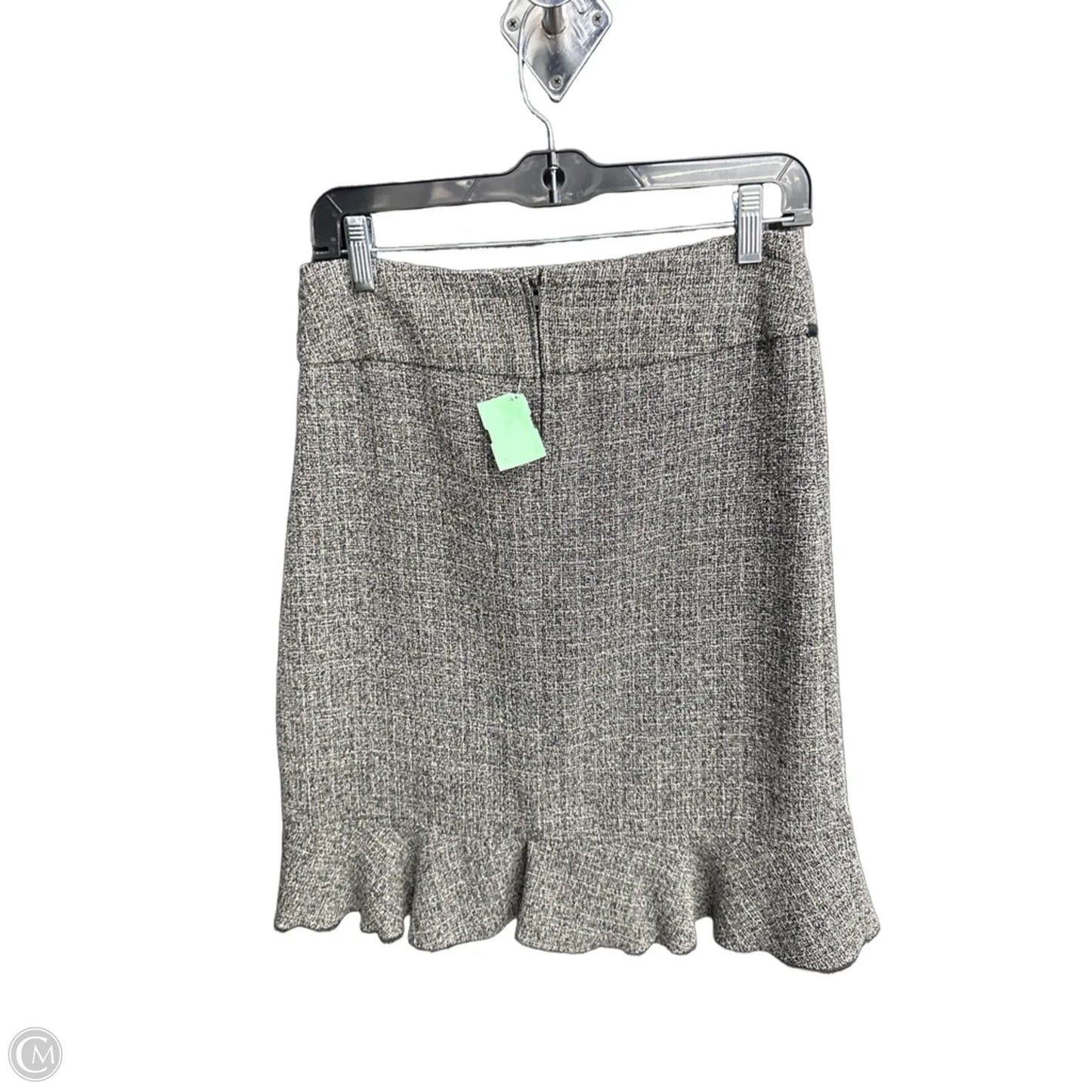Skirt Midi By Tracy Evans In Black & White, Size: 6
