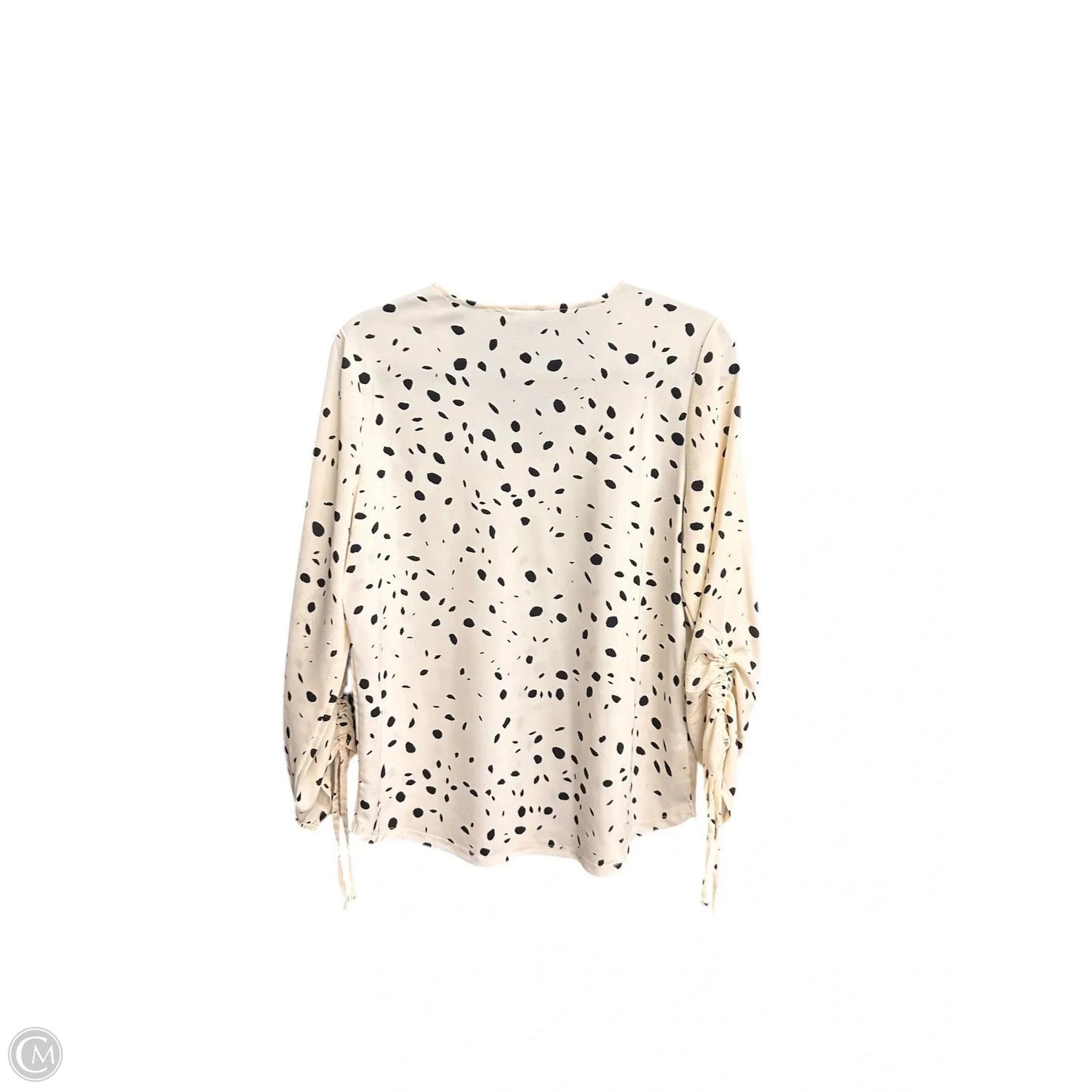 Top Long Sleeve By Ann Taylor In Animal Print, Size: M