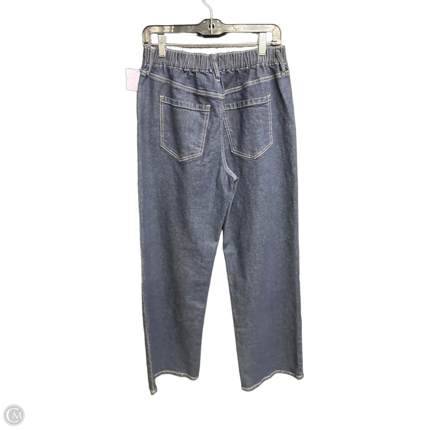 Jeans Wide Leg By No Boundaries In Blue Denim, Size: 8