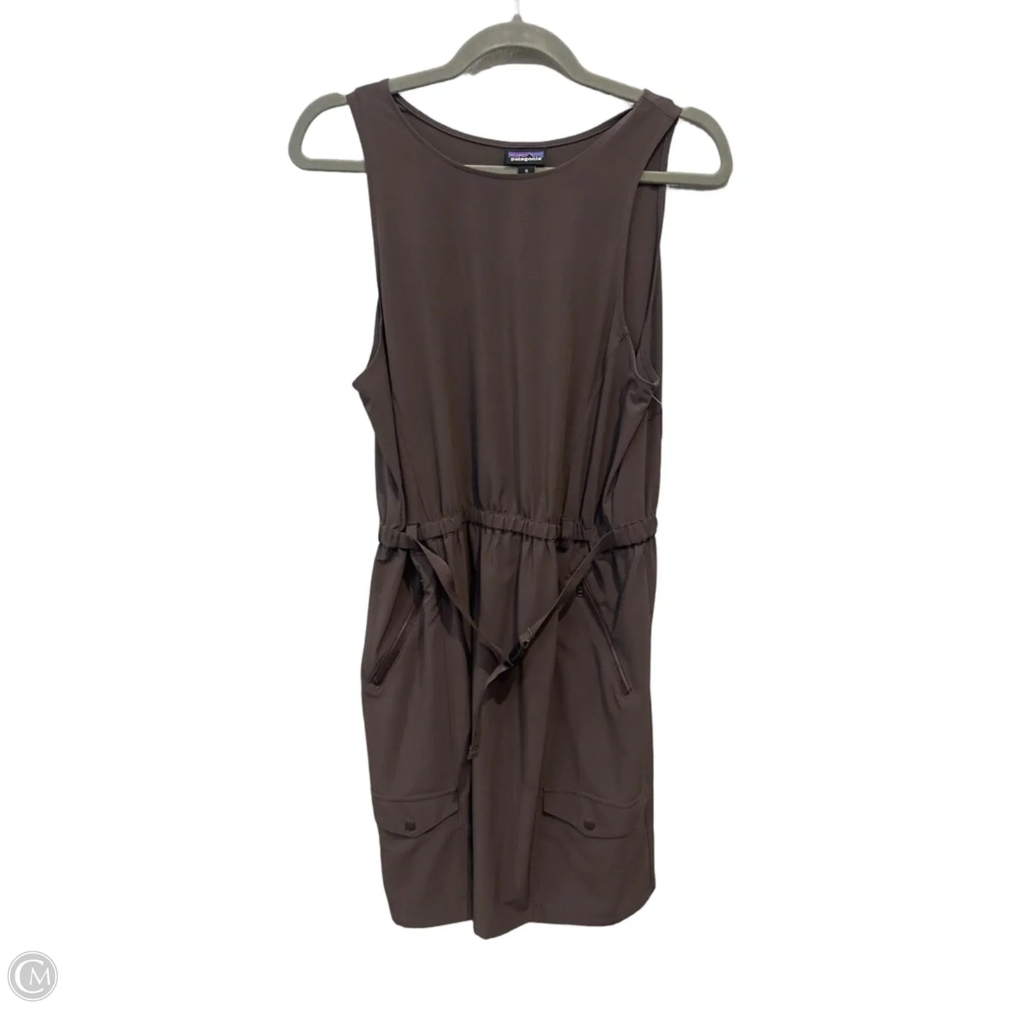 Athletic Dress By Patagonia In Grey, Size: M