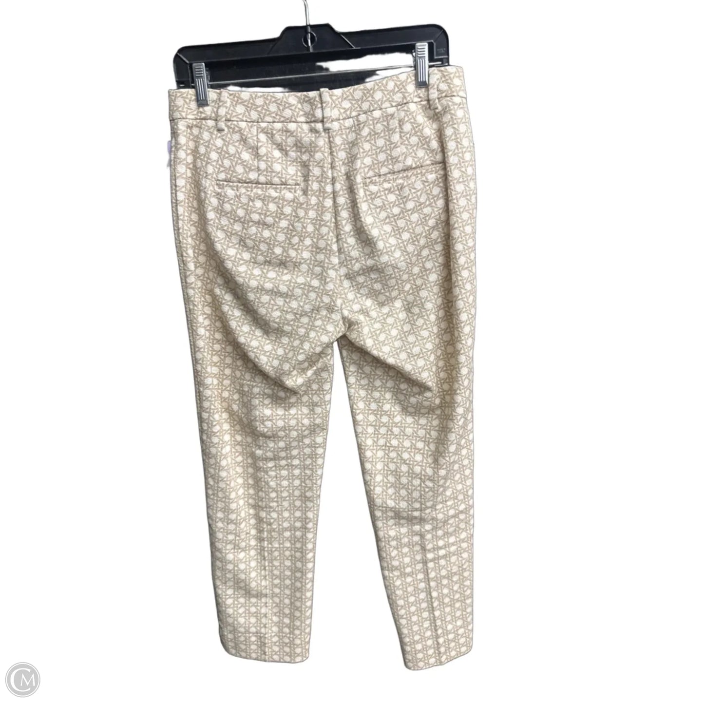 Pants Dress By Ann Taylor In Tan & White, Size: 2