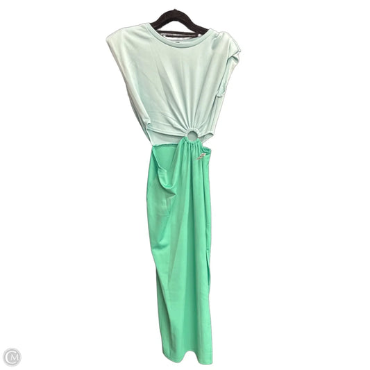 Dress Casual Maxi By Fore In Blue & Green, Size: S