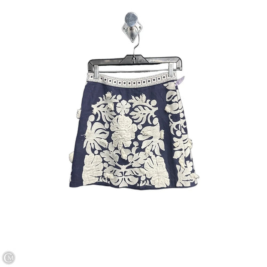 Skirt Mini & Short By Maeve In Navy, Size: 0