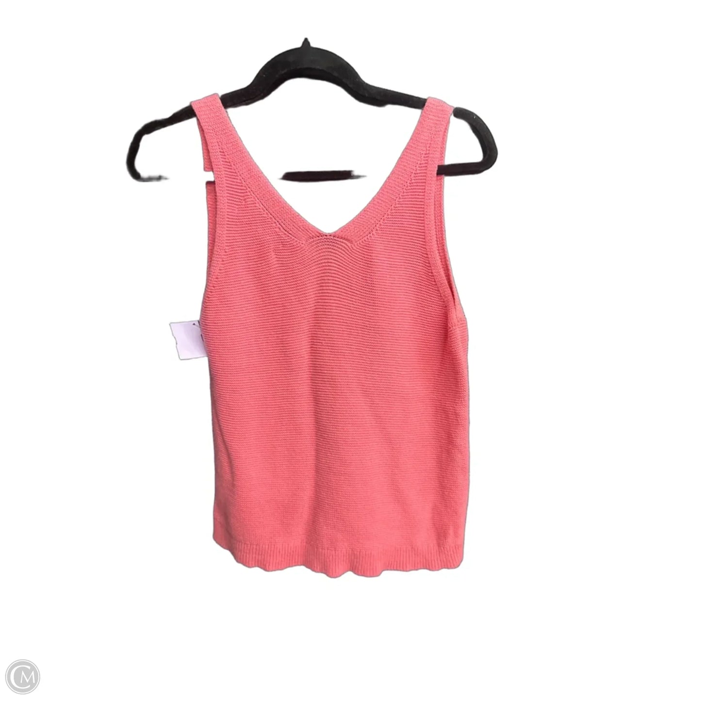 Top Sleeveless By Loft In Pink, Size: M