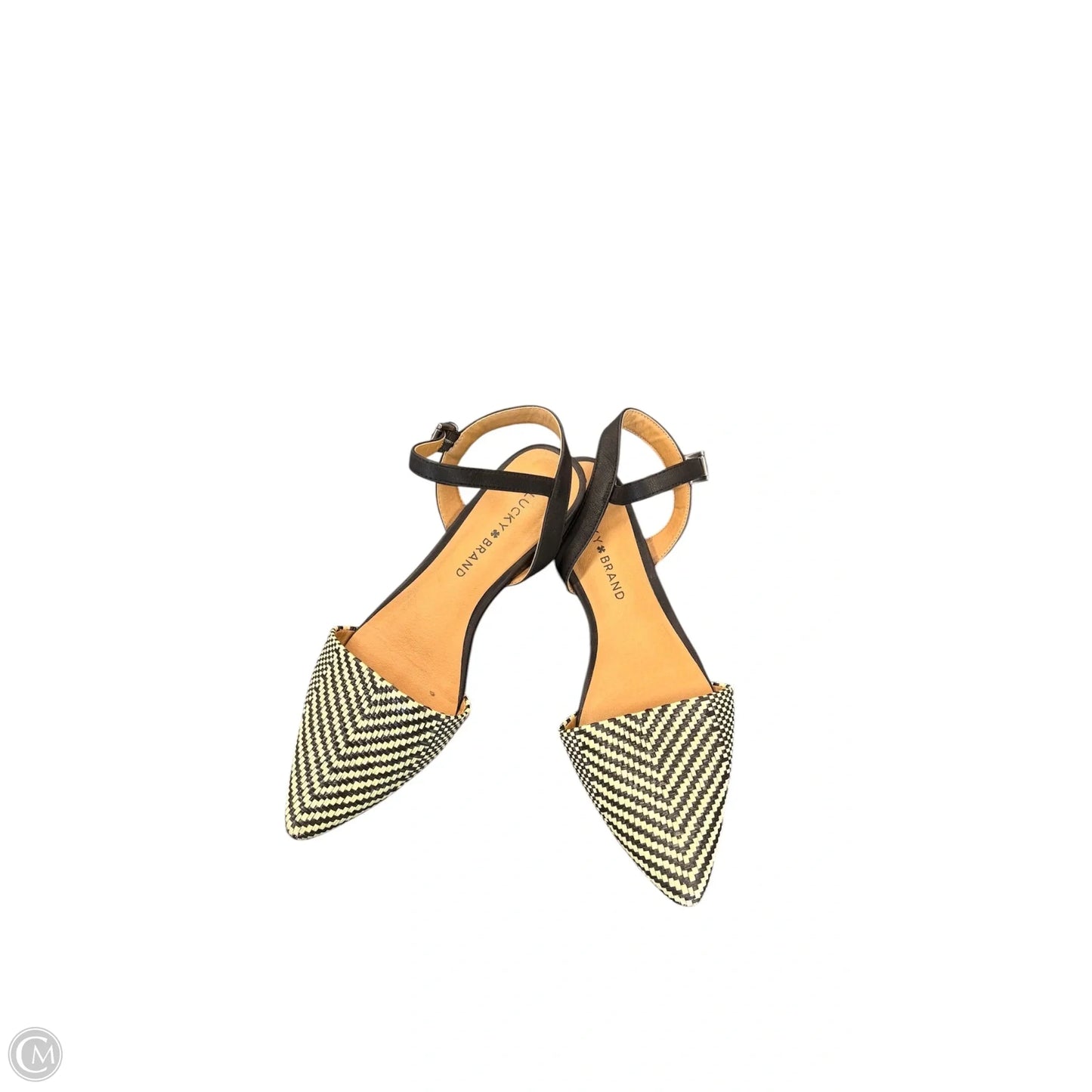 Shoes Flats By Lucky Brand In Black & White, Size: 7.5