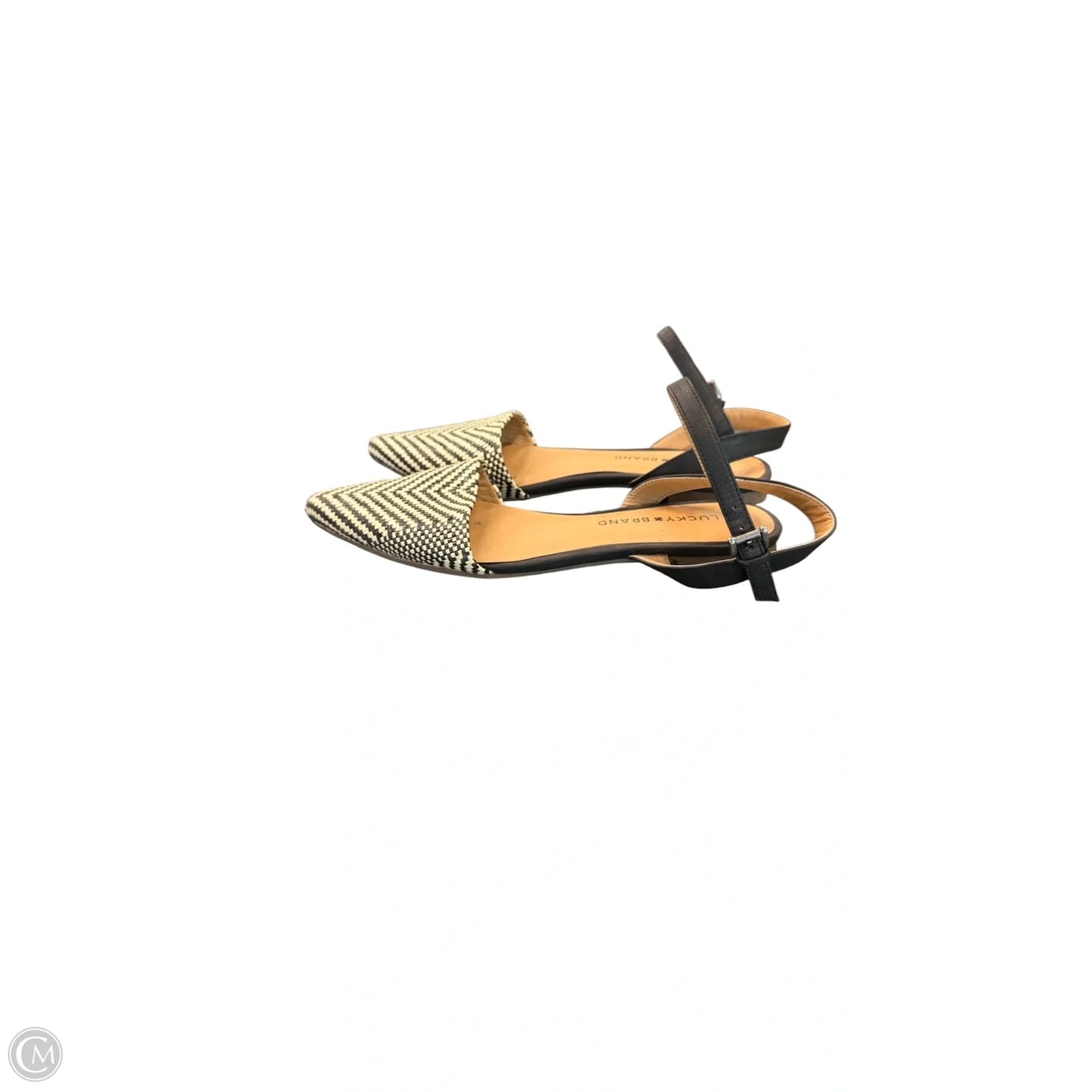 Shoes Flats By Lucky Brand In Black & White, Size: 7.5