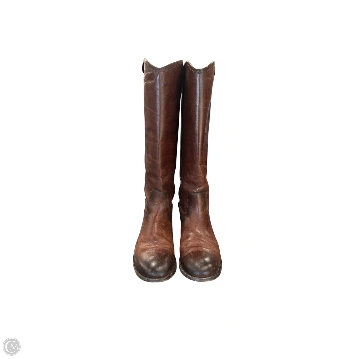 Boots Designer By Frye In Brown, Size: 7.5