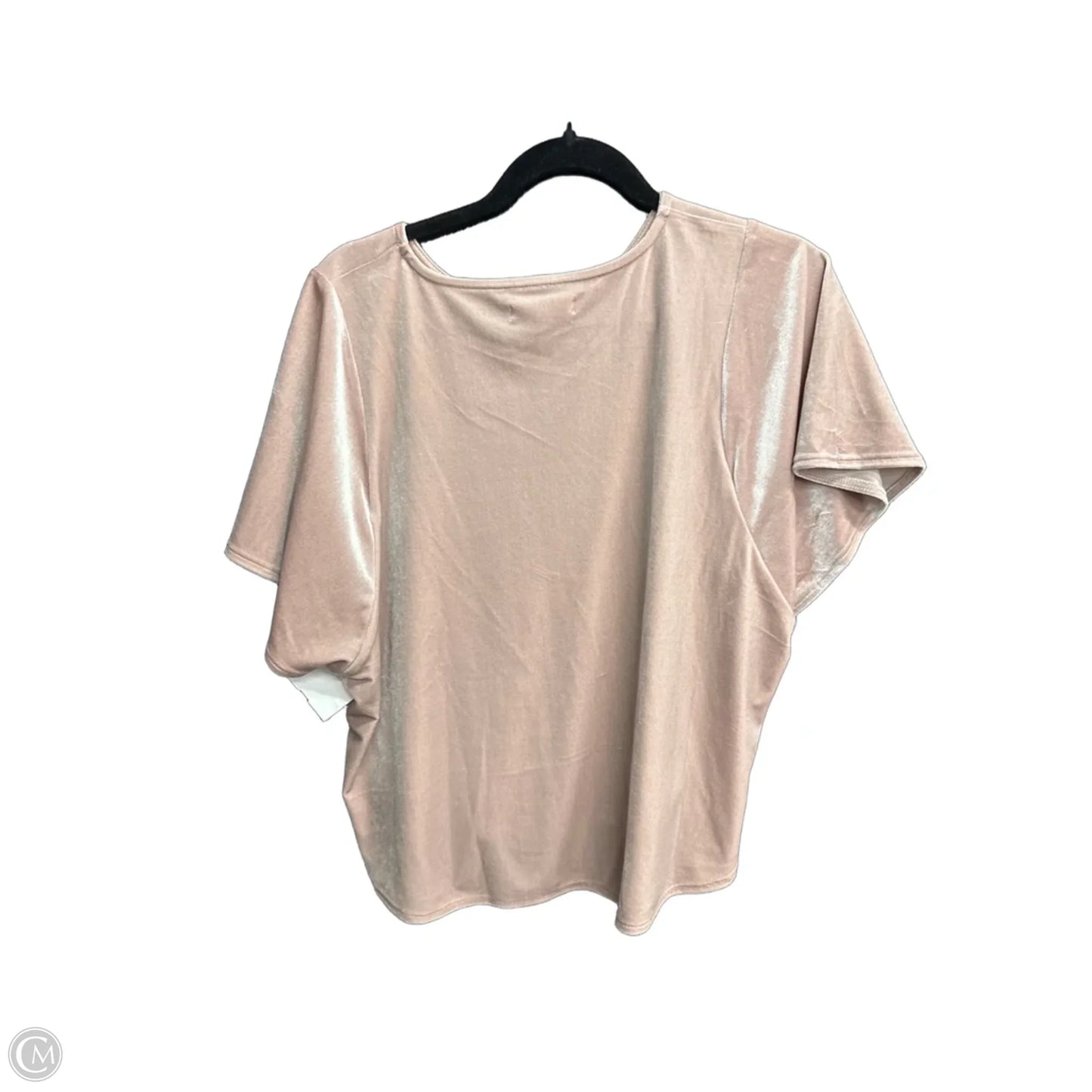 Top Short Sleeve By Madewell In Pink, Size: L