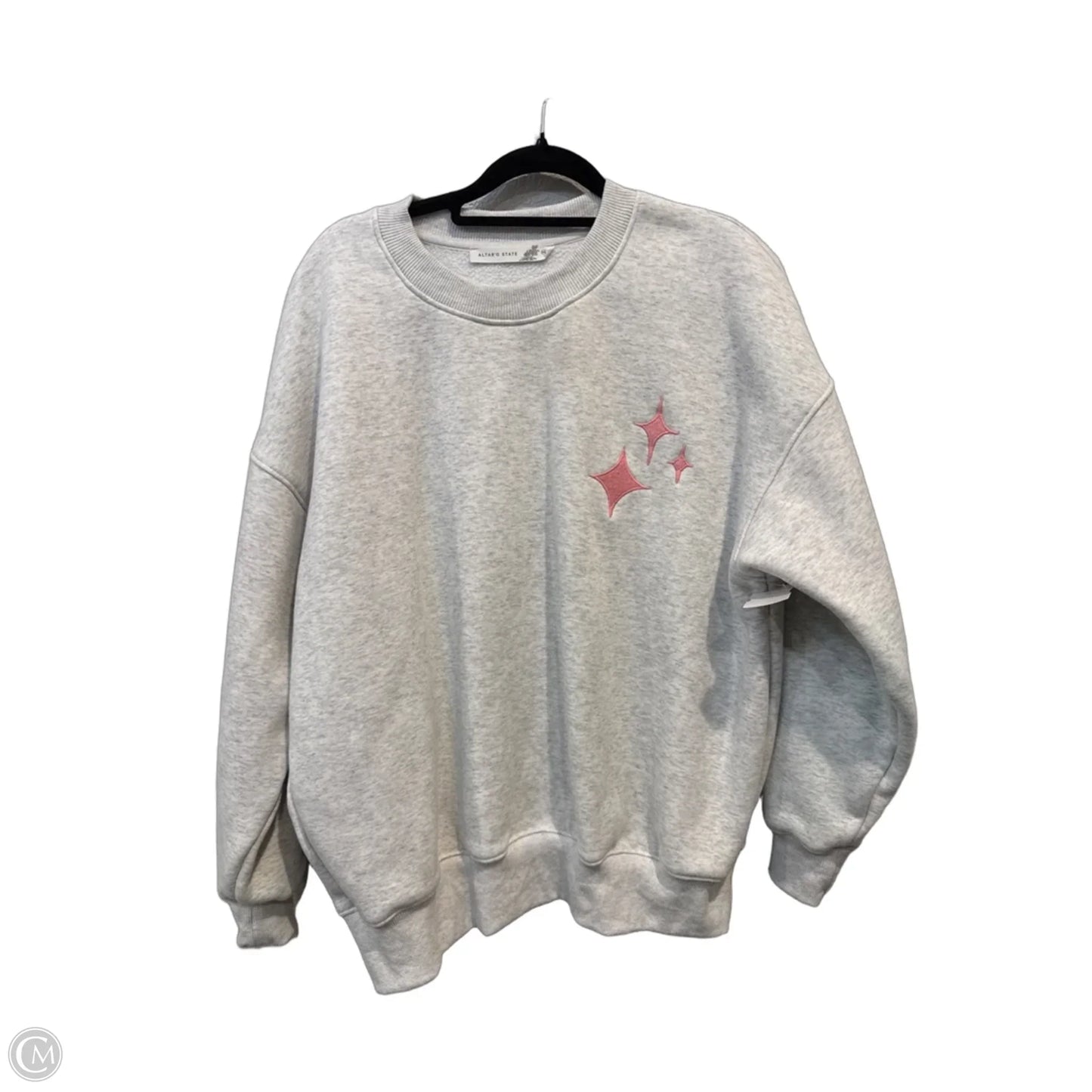 Sweatshirt Crewneck By Altard State In Grey, Size: Xs