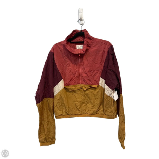 Coat Raincoat By Aeropostale In Multi-colored, Size: L
