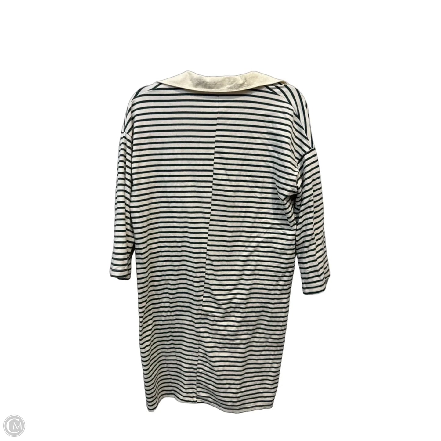 Dress Casual Midi By Tuckernuck In Striped Pattern, Size: M
