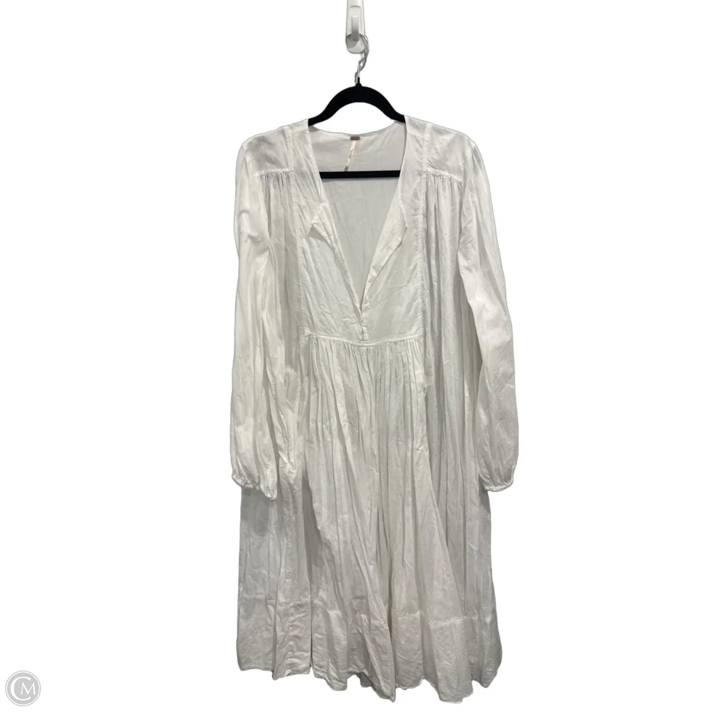 Dress Casual Maxi By Free People In White, Size: L