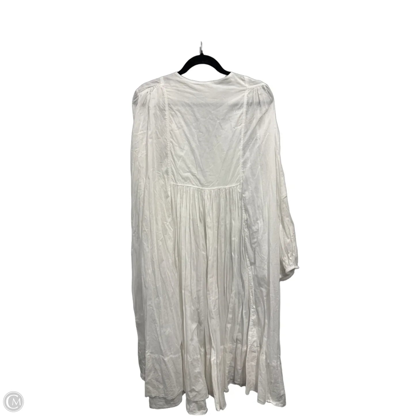 Dress Casual Maxi By Free People In White, Size: L