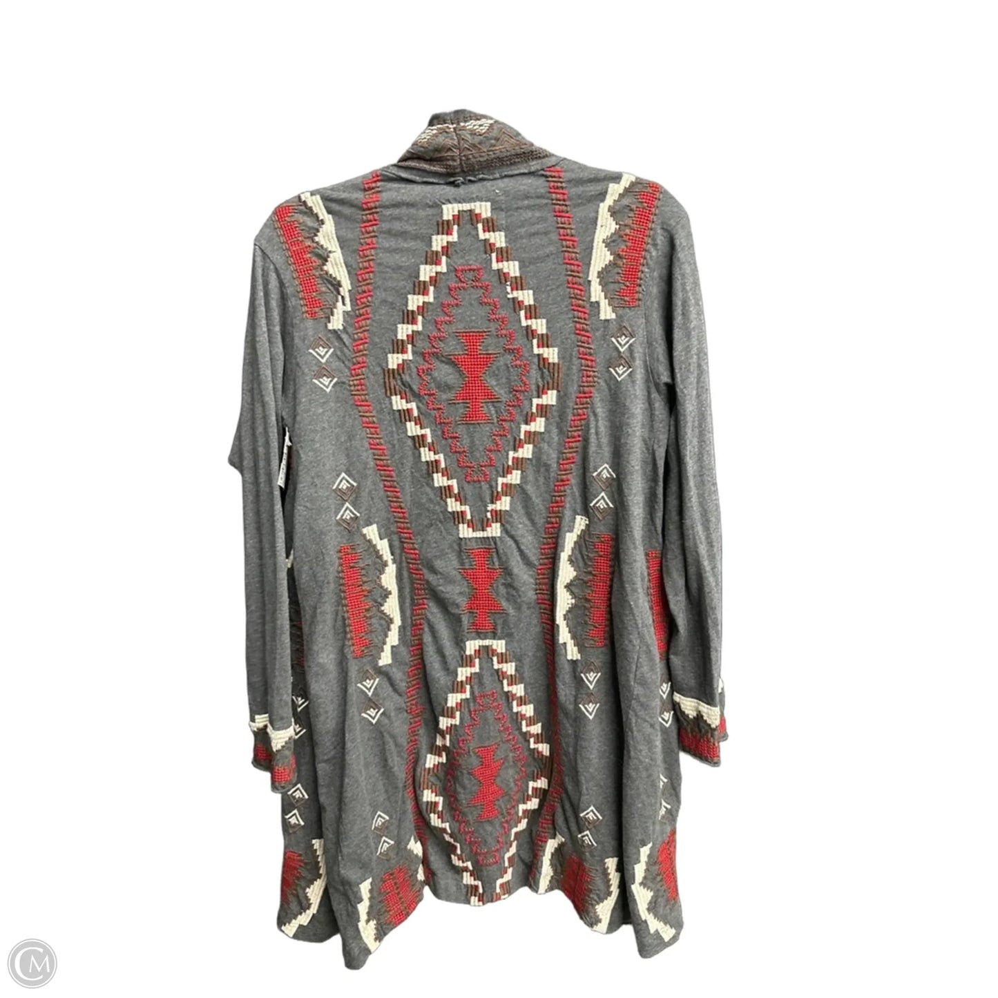 Cardigan By Johnny Was In Grey, Size: Xs